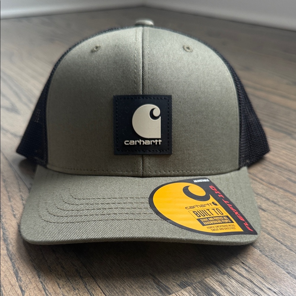 Carhartt Men's Rugged Flex Twill Mesh Logo Hat
